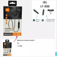 Headset / Handsfree Bluetooth JBL LF888 Wireless Stereo Headset JBL