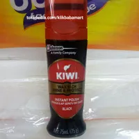 SEMIR SEPATU KIWI CAIR POLES HITAM KIWI INSTANT POLISH BLACK 75ml