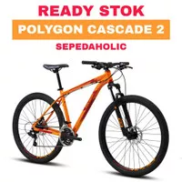 Sepeda Gunung MTB 27.5 Inch POLYGON Cascade 2 Alloy NEW 2020 24 Speed