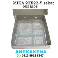 MIKA DUS NASI 22X22/MIKA SEKAT 5-DUS NASI R10b KOTAK NASI/MIKA NASI