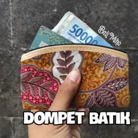 DOMPET BATIK/DOMPET BATIK SOUVENIR/DOMPET WANITA/DOMPET MINI/WALLET