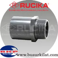 SDL 1 X 1/2 INCH RUCIKA SOCK DRAT LUAR PVC (AW) / SAMBUNGAN PIPA