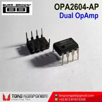 OPA2604AP Dual OpAmp OPA2604 AD823 LM4562 LME49720 NE5532 TL072 TL082