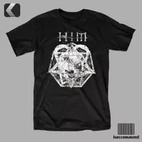 Kaos Band HIM - DIST LOVE METAL (BACKPRINT)