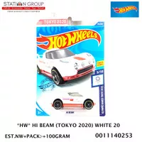 HOT WHEELS HW HI BEAM (TOKYO 2020) WHITE 20 - DIECAST