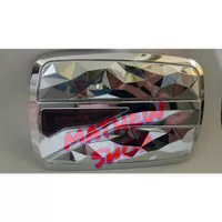 Tank Cover New Livina 2019Up Chrome / Tutup Tangki Bensin Livina Chrom