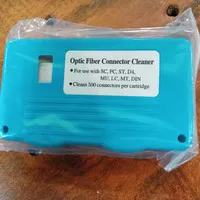 Optical fiber connector cleaner/Cletop