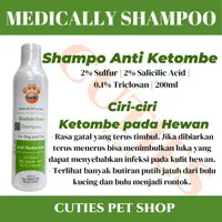 Shampoo Anjing / Shampoo Kucing (Anti Jamur dan ketombe) Raid All 200m