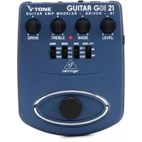 Behringer GDI21 V-Tone Guitar Driver DI Pedal,BMJ