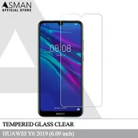Tempered Glass Huawei Y6 | Pelindung Layar Anti Gores Kaca - Bening