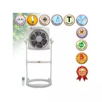 Kipas Angin Box Fan Standing Maspion 12" JF-2111 RC with Remote