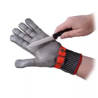 Sarung Tangan Anti Potong Anyaman Kawat Besi Steel Wire Safety Glove