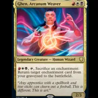 Magic the Gathering MTG - Ghen, Arcanum Weaver