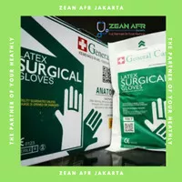 Sarung Tangan Steril/ General Care Surgical Gloves 6,5 /7/7,5/8