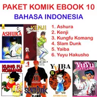 PAKET KOMIK EBOOK 10 BAHASA INDONESIA ASHURA-YAIBA-YUYU HAKUSHO-DLL