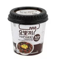 Yopokki Jjajang Topokki Instant Rice Cake Cup 140g