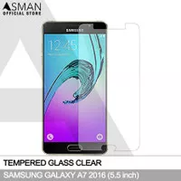 Tempered Glass Samsung Galaxy A7 (2016) | Anti Gores Kaca - Bening