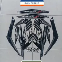 Striping Stiker Motor Suzuki Satria FU 2012