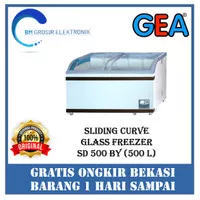 GEA SD 500 BY (500 L) SLIDING CURVE GLASS FREEZER