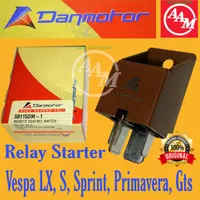 Relay Starter Vespa LX, Vespa S, Primavera, Sprint, Vespa GTS uk 80amp