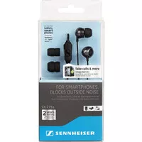 JUAL SENNHEISER CX 275S Earphone Original Black - Garansi Resmi