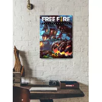 WALL ART / PAJANGAN DINDING POSTER FREE FIRE 05