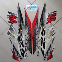 Stiker Striping Motor Suzuki Shogun Sp 125 2007 Putih