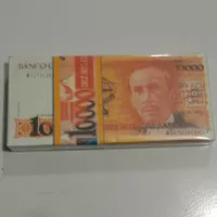 Uang Souvenir 10000 Brasil 1 gepok Baru bagus