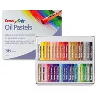 Pentel Oil Pastel Crayon 36 Colors Krayon Warna Berkualitas