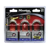 Master Lock Touch Fire Padlock 3Pcs Gembok Tahan Api 38mm