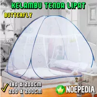Kelambu Tenda Lipat Butterfly 180x200 200x200 / Klambu Tenda Lipat