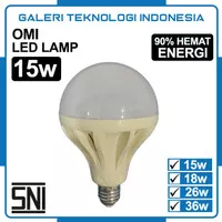 Lampu LED OMI 15Watt / 18Watt / 26Watt / 36Watt 90% Hemat Energi
