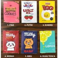 Dompet Koin Dompet ATM Motif Snack Dompet Coin Purse Unik Lucu Serbagu