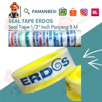 Seal Tape Erdos 12mm 1/2 Inch 8m Selotip Murah Berkualitas