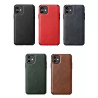 CASE CASING IPHONE 11 DAN 12 PREMIUM PU LEATHER CASE HIGH QUALITY MK