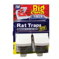 Big Cheese Rat Trap Twin Ultra Perangkap Tikus Praktis Isi 2Pack 400gr