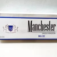 Rokok Import Manchester BLUE Made UAE