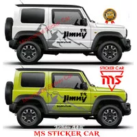 sticker stiker jeep jimny offroad mountain 2020