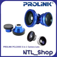 SALE.. PROLiNK PCL3000 3-in-1 Camera Lens /Prolink Clip Lens 3 in 1