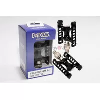 MKS Promenade Ezy Black - Quick Release Pedal - Made In Japan