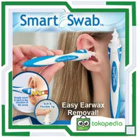 Alat Pembersih Telinga - Smart Swab Pembersih Telinga Blue/White