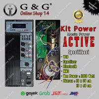 Kit Power Active USB Bluetooth - Mesin Speaker Active 15inch RCF JBL