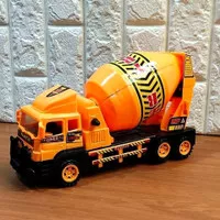 Mainan Truck Molen Besar Miniatur Mobil Truk Mixer Semen Anak Edukatif