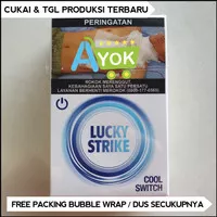 Lucky Strike Cool Switch / Biru 20 Batang - Rokok Strik - 1 Bungkus