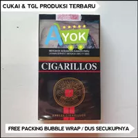 Cigarillos 6 Batang - Rokok Djarum Kretek Cerutu Mini - 1 Bungkus