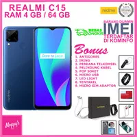 REALME C15 RAM 4/64 GB GARANSI RESMI C15 4 64 GB REALME INDONESIA