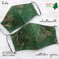 Mistletoe by Faymask Masker Kece Keren Edisi Natal Bahan Jacquard