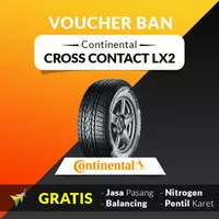 Voucher Ban Mobil Continental Cross Contact LX2 235/60 R18