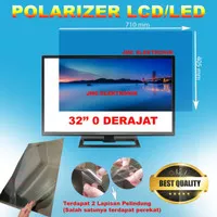 polarizer lcd 32 inch polaris 32 inch bagian luar polarized lcd 32 in