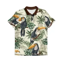 Golf Shirt / Baju Golf - Toucan Bird